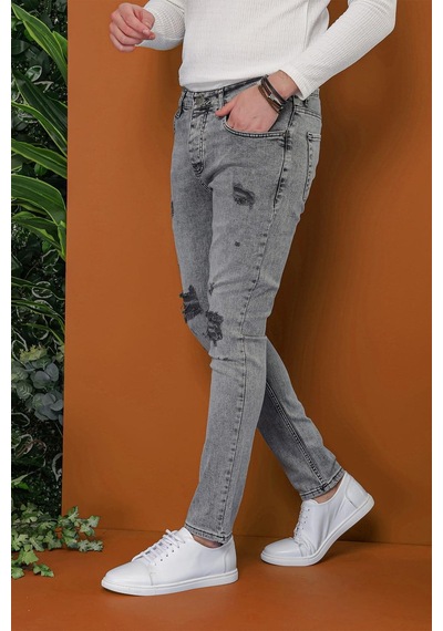 Efor Denim Pnt 118 Gri Jean Pantolon Gri