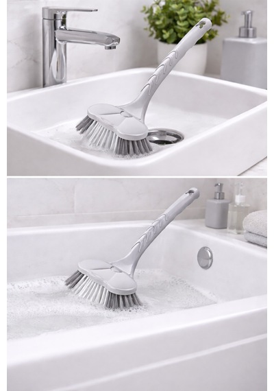 Emilahome Küvet Ve Lavabo Fırçası Bej - 867894843