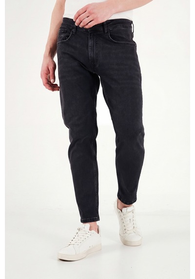 Buratti Pamuklu Slim Fit Normal Bel Jeans Erkek Kot Pantolon 5901c83mılano Siyah