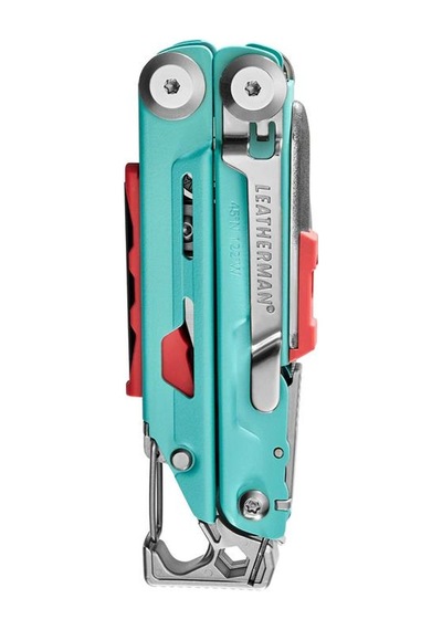 Leatherman Kamp Signal Aqua Silver Çok Amaçlı Multi Tool Mavi