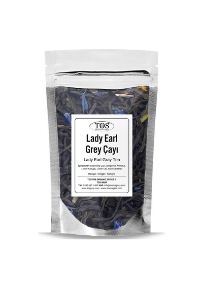 Tos The Organic Spices Lady Earl Grey Çayı 40 G