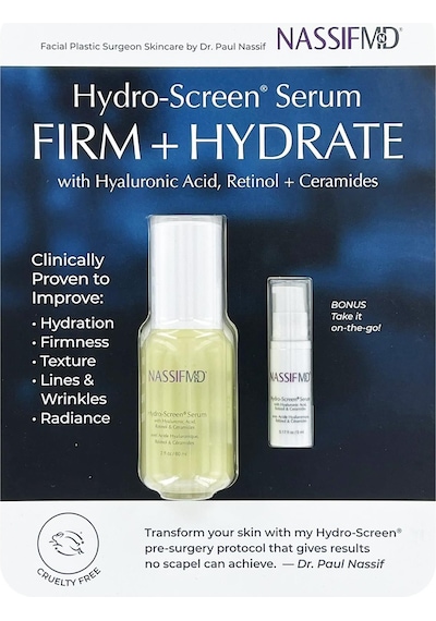 Nassif Md Hydro-screen Nemlendirici Yüz Serumu Set 60ml + 5ml