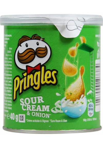 Pringles Sour Cream & Onion Cips 40 G