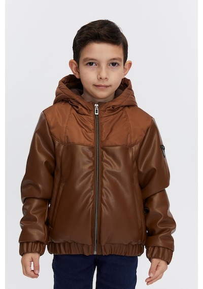 Benitto Kids Erkek Çocuk Mevsimlik Ceket 51321 Kahve Kahverengi