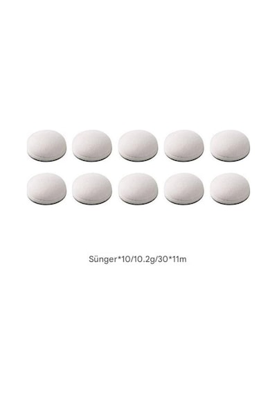 Sünger Baskı Fırçası Kolay Boyama Başlığı 10 Lu Süngeri Karışık