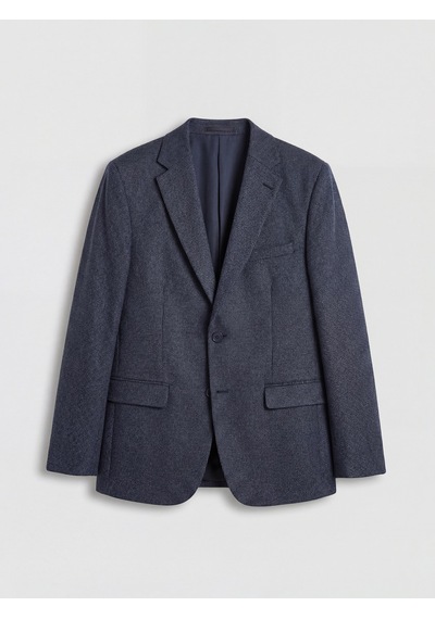 Lcw Busıness Lacivert Slim Fit Klapa Yaka Desenli Erkek Blazer Ceket