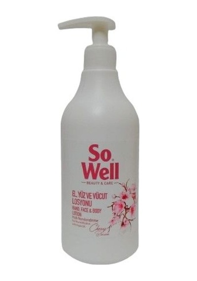 Sowell Kiraz Çiçeği Nemlendirici El Yüz ve Vücut Losyonu 500 ML