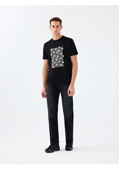 Loft Regular Fit Erkek Tshirt K.kol Lf2041163 Q1.v1 Siyah