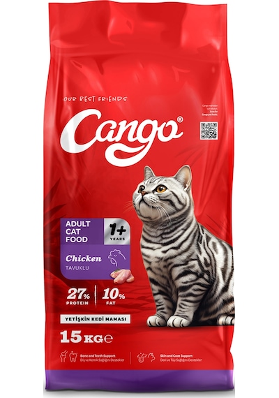 Cango Yetişkin Kedi Maması Tavuk Etli 15kg