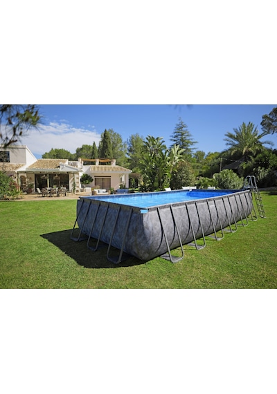Bestway Apx 365 561kg Dikdörtgen Prefabrik Havuz Seti 7,32 M X 3,66 M X 1,32 M