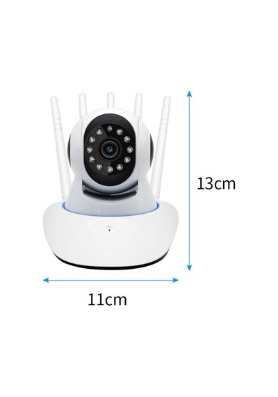 Led Aydınlatmalı 5 Antenli Motorlu 1080p Wifi Kamera Sensörlü 40087978