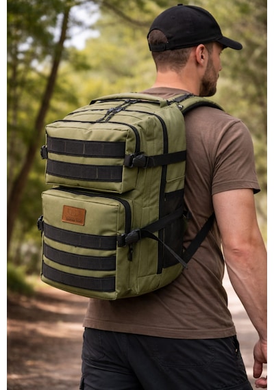 Wander Trend Bag Taktikal Dağcı Sırt Çantası Haki