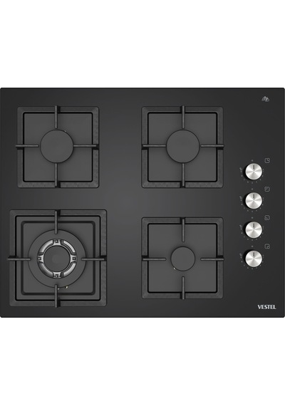 Vestel AO-6510419 S DG DWK 65 CM 4 Gözü Gazlı 1 Gözü Wok'lu Ankastre Ocak
