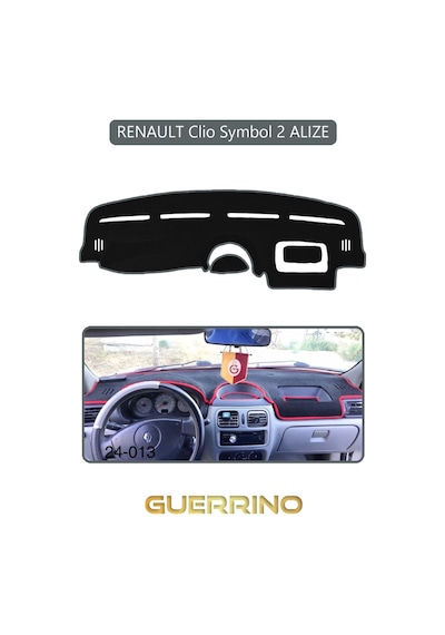 Renault Clio Symbol 2 Alızetorpido Koruma Halısı Gri Kenar