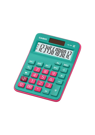 Casio MX-12B-GNRD 12 Haneli Masaüstü Hesap Makinesi