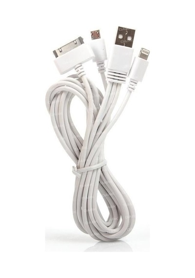 Universal Usb Şarj Kablosu 4850A Lightning Micro Data iPhone Android Uyumlu