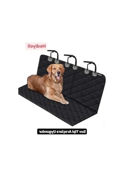 Araba Koltuğu Kılıfı - Kedi Ve Köpekler İçin Acı Kahverengi