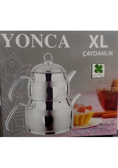 Yonca Xl Çaydanlık Çelik
