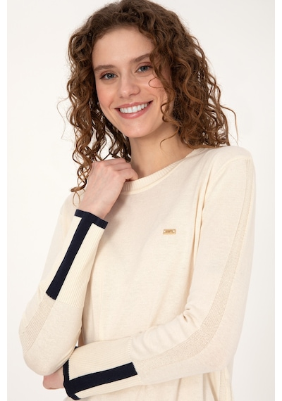 U.S. Polo Assn. U.s. Polo Assn. Kadın Kazak /triko 50308922-vr256 İnci