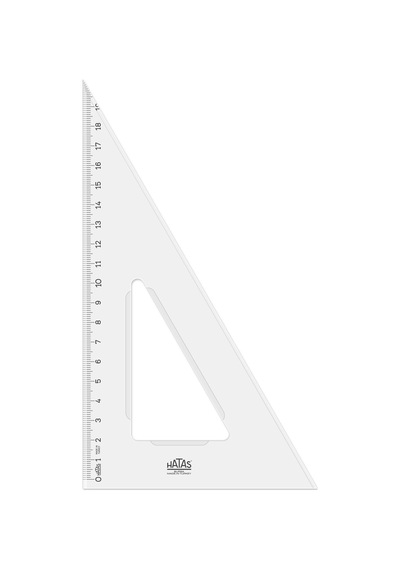 Hatas 0750 21/60 Teknik Okul Öğrenci Gönyesi