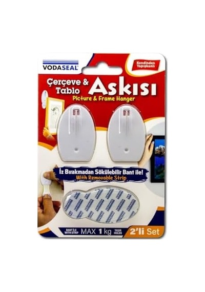 Çerçeve Tablo Askısı 2'li Set