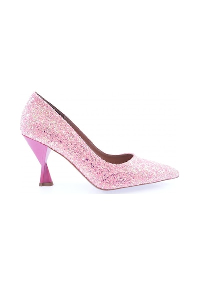 Dgn 555-2175 Kadin Alçak Topuk Stiletto 555-2175-R2274 Fuşya