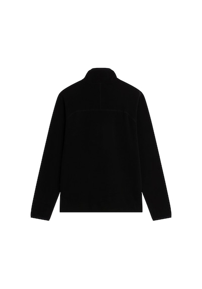 The North Face M Glacıer 1/4 Zıp - Embroıdered Logo Erkek Sweatshirt Nf0a8hrwjk31 Siyah