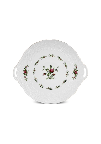 Karaca Vintage Rose Tepsi 35 Cm Çok Renkli