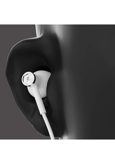 Xiaomi Uyumlu Jack Girişli Kablolu Kulaklık Android Uyumlu 3.5mm Jak Kulakiçi Kulaklık 3.5 Mm Yuvarlak Jak