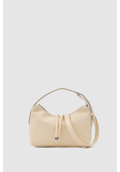 Shule Bags Lete El Ve Çapraz Çanta Butter Yellow Krem