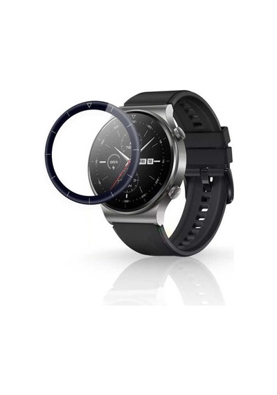 Huawei Watch Gt2 Pro Zore Pmma Pet Saat Ekran Koruyucu-Siyah