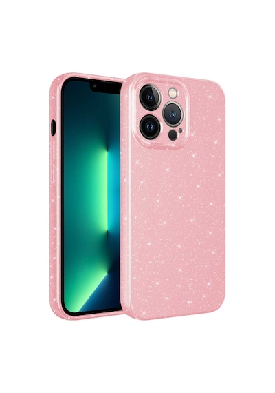 Apple Uyumlu  iPhone 12 Pro Max Kilif Simli Silikon Lüks Kapak 563109223