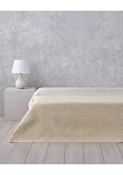 Sunshine Bliss Tek Kişilik Çok Amaçlı Örtü 160x220 Cm Sarı Sarı