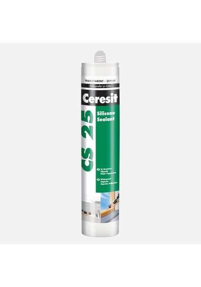 Ceresit Cs 25 Silikon Mastik Beyaz 280 Ml