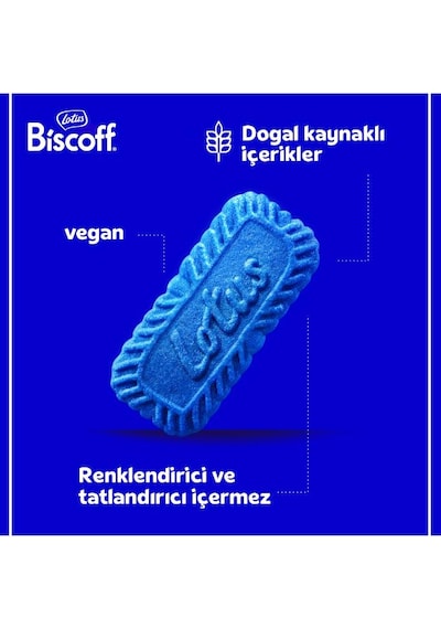 Lotus Biscoff Karamelize Bisküvi 250 Gr X 4 Paket 1 Kg
