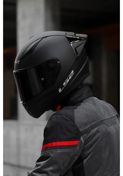 Ls2 Rapid 2 Race Mat Siyah Kask