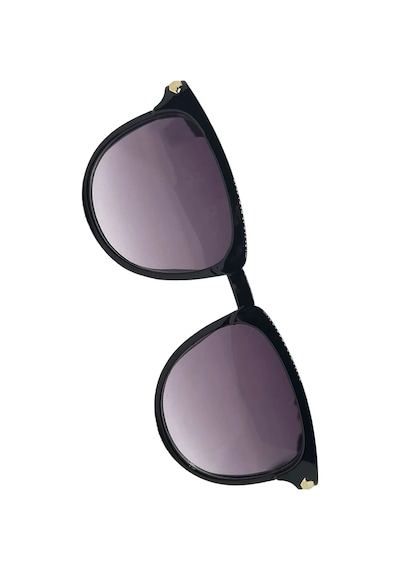 Thentech Mor Cam Yeni Sezon Polarize Unisex Güneş Gözlüğü K122 Siyah