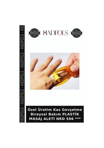 Özel Üretim Kas Gevşetme Bireysel Bakım Plastik Masaj Aleti Nrd 596