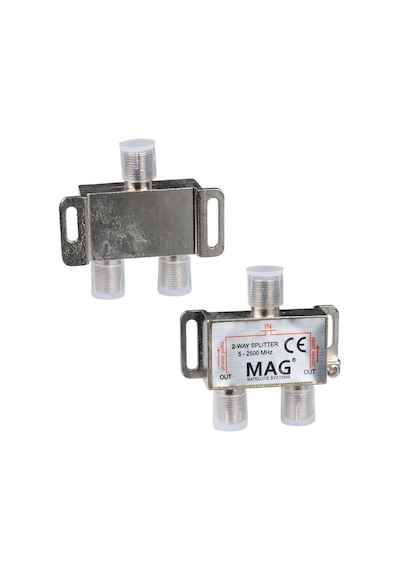Mag 1 İn 2 Splitter 5-2500 Mhz Bölücü Tv Anten Çoklayıcı 1 Giriş 6 Çıkış Dağıtıcı