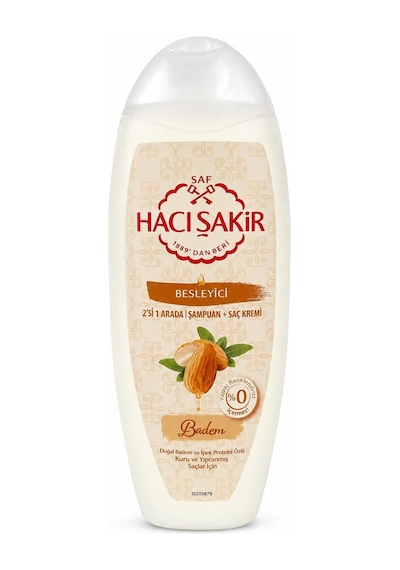 Hacı Şakir Şampuan 2in1 Badem Kuru Ve Yıpranmış Saçlar 500 Ml