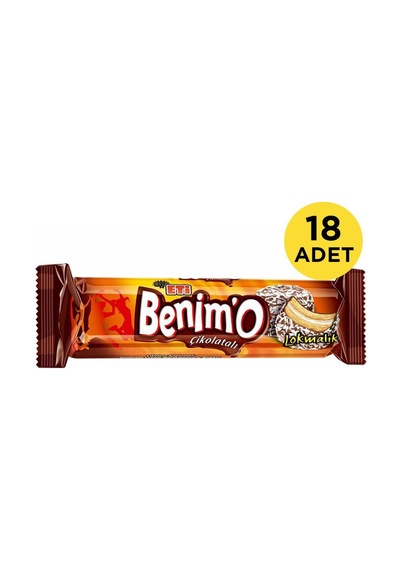 Eti Benimo Lokmalık Çikolatalı Bisküvi 18 x 80 G
