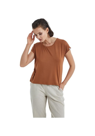 Blackspade Kadın Kısa Kol Kahverengi Pijama Takımı C5t9n3o06- 001