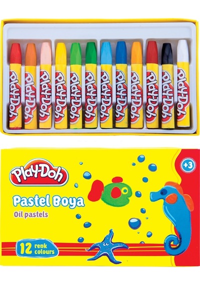 Play-doh Pastel Boya 12 Renk Play-pa002 Çok Renkli