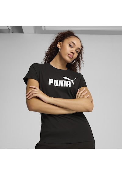 Puma 68237001 Ess No. 1 Logo Kadın Tişört Siyah