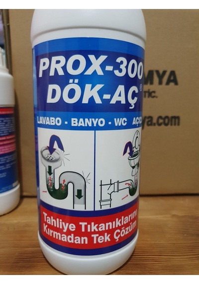 Prox Lavabo Açıcı Gider Açıcı Gider Tıkanıklığı Giderici 2Kg Prox 300 Dök