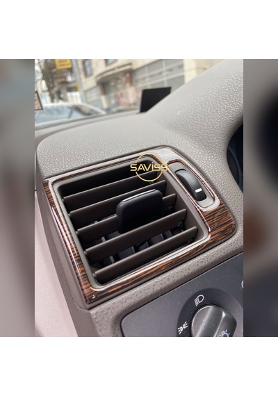 Volvo S40 Özel desen Koyu Meşe Full set,Torpido Maun Kaplama,Konsol Kaplama (Koyu Meşe)