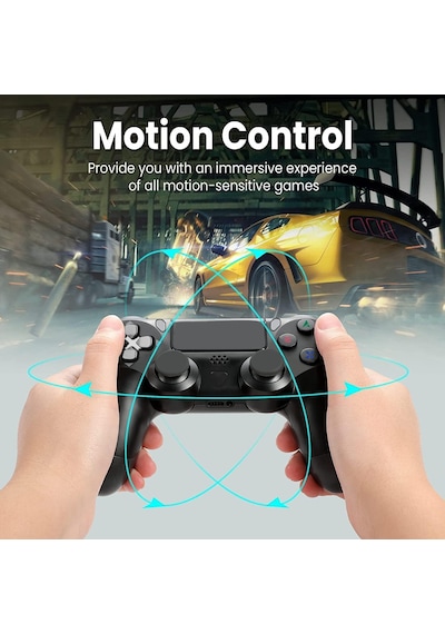 Ps4 Joystick Çift Titreşim 600mah Ps4 Gamepad Oyun Kolu Slim Pro Fat Kablosuz Bluetooth Ps4