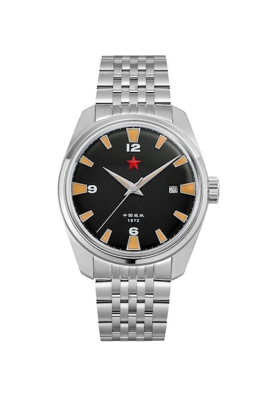 Red Star 8827g-d Kurmalı Tonjı-8215 Mekanizmalı Erkek Kol Saati Gri