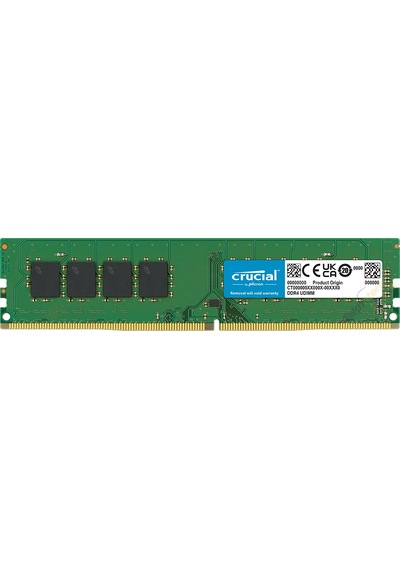 Crucıal 16gb Ddr4 3200mhz Cl22 Pc Ram Value Ct16g4dfd832a