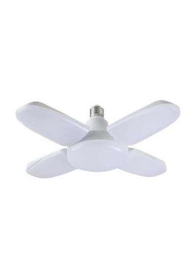 Pervane Led Ampül 4 Kanatlı 220v 60w 6000 Lümen Beyaz E27 Volemı